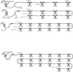 Patio Misting Kit Assembly - Make Your own Misting System (60Ft-16 Nozzles) - Image 4