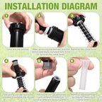 8 Pack 4 Inch Pop up Sprinkler Head Compatible with 1800 Series - Image 6