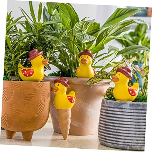4pcs Self Watering Stakes Red Clay for Potted Plants, Auto Drippers - Image 3
