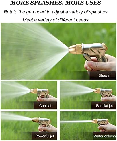 Heavy Duty Stainless Steel Garden Hose Reel with Nozzle, Wall Mounted or Portable Tote Cart for Easy Water Pipe Storage and Organization - Image 5
