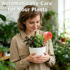 Self Watering Globes for Plant, Large Glass Outdoor Plant Watering Devices - Image 2