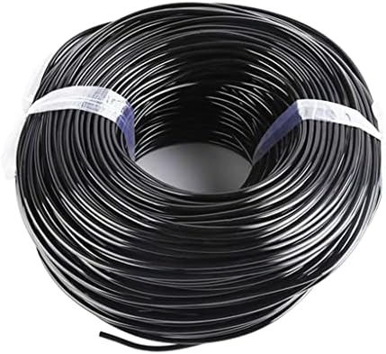 Garden Watering 3/5mm Hose Irrigation Pipe 1/8'' Tubing, for Greenhouse Bonsai Plant Flower Drip Arrow Dripper Sprinkler Tube (Size : 150m) by Unknown