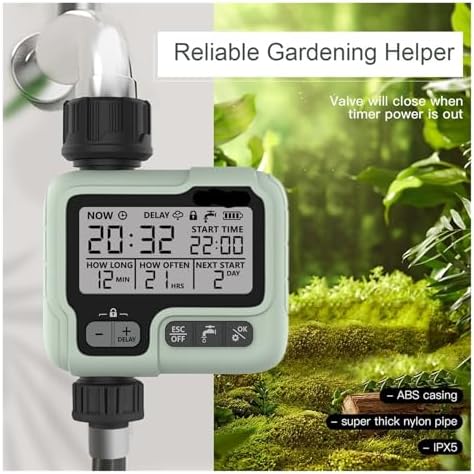 HCT-322 Automatic Water Timer Garden Digital Irrigation Machine Intelligent Sprinkler Used Outdoor to Save Water&Time - Image 7