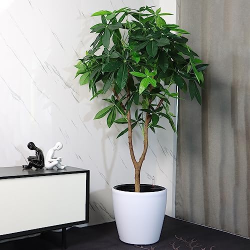 Dexceder 13x12 Self Watering Planter with Wheels (White Matte) - Image 6