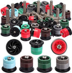 Honoson 60 Pcs Sprinkler Heads Replacement, 4/6/8/10/12/15/17 Van, Multi by Honoson