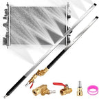 48" and 24" Radiator Cleaning Wand Set, 8 Nozzle Tips Pressure Washer Wand with Adapter Set, Water Air Cleaning Wands for Cars, Trucks, Trailers, Heavy Machinery by GADFISH
