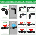Upgraded Drip Irrigation System, 233FT Automatic Irrigation System, Watering Misting System for Greenhouse/Garden/Yard/Lawn, Micro Drip Irrigation Kit with 1/4 inch 1/2 inch Irrigation Tubing - Image 4