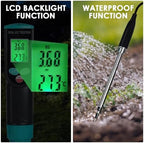 2 in 1 Digital Plants EC Meter Soil EC & Temperature Meter - Image 3