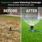 360° Garden Irrigation Sprinkler, Adjustable Lawn Sprinkler with Large Area Coverage, Flexible Above-Ground Watering System for Yard and Garden(4) - Image 4