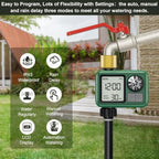 2 Pack Water Timer for Outdoor Garden Hose, Sprinkler Timer - Image 2
