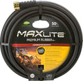 Swan Products CELSGC58050 Element MAXLite Premium Rubber+ Water Hose with Crush Proof Couplings 50' x 5/8", Black by Swan