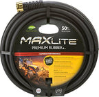 Swan Products CELSGC58050 Element MAXLite Premium Rubber+ Water Hose with Crush Proof Couplings 50' x 5/8", Black by Swan