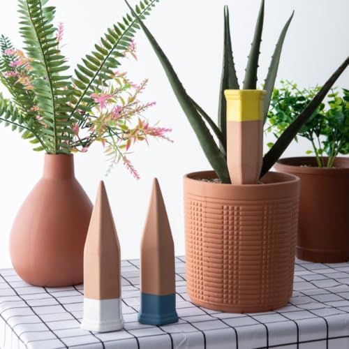 Yardwe 4pcs Ceramic Self Watering Spike for Indoor and Outdoor Plants - Image 5