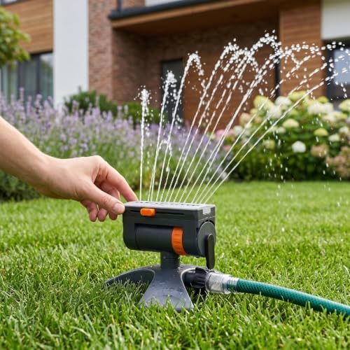 Pssopp Lawn Oscillating Sprinkler Garden Sprinkler - Image 3
