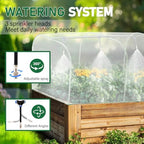 Briwooody Raised Garden Bed Kit Self Watering Pest Control Net 39x21x19" - Image 3