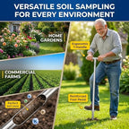 HOMAR 36 Inch Soil Sample Probe Stainless Soil Sampler Kit - Image 7