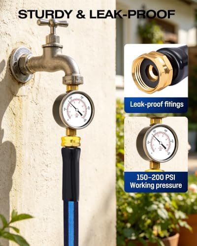Flexible Garden Hose 100 FT, Ultra Lightweight Water Hoses - Image 5