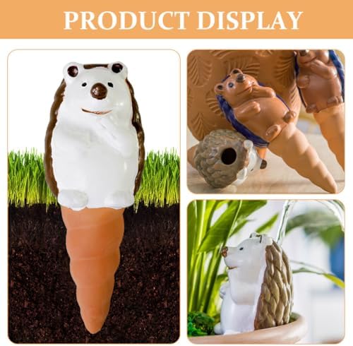 BESPORTBLE 4pcs Automatic Self-Watering Device Unique Shaped Plant Watering Tool for Use Pottery for Potted Plants Easy Care - Image 2