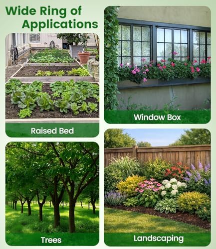 250FT Drip Irrigation Tubing Kit with 1/2 Irrigation tubing, 1/4 inch Dripline, and Irrigation Parts for Garden, Raised Beds, and Greenhouse Watering - Image 7