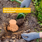 3pcs Ollas 10×3.5×3.5inch Terracotta Watering Pots Self Watering Planter Watering System 30.5oz Plant Watering Globes Clay Watering Pot with lid Terra Cotta Clay Irrigation Globes - Image 5