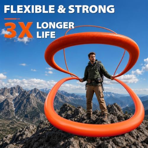 SPECILITE Heavy Duty Garden Hose 75ft x 5/8" for Hot Cold Water - Image 4