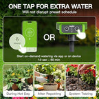 RainPoint WiFi Solar Drip Irrigation System Indoor & Outdoor,WiFi HUB Need - Image 5