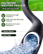 Flat Soaker Hose 100FT for Garden Beds, Drip Soaker Hose, 50FT x 2 Packs - Image 5