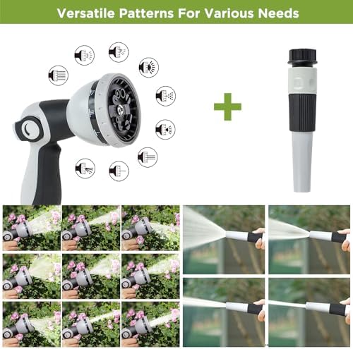 Tuyeho Heavy-Duty Automatic Retractable Garden Hose Reel 100FT Wall Mount - Image 6