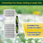 Garden Hose - Water Hose 75 FT with Swivel Handle, Flexible, Heavy Duty, No Kink, Lightweight Metal Hose for Outdoor, Yard, 304 Stainless Steel - Image 7
