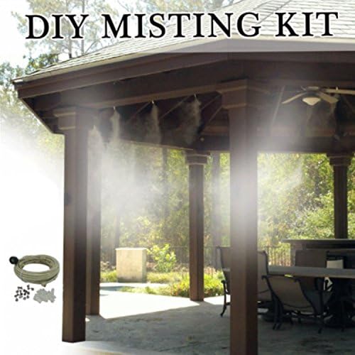 Patio Misting Kit Assembly - Make Your own Misting System (72Ft-20 Nozzles) - Image 5