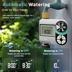 QUOBAS Brass Sprinkler Timer, Programmable Water Hose Timer for Garden Hose - Image 3