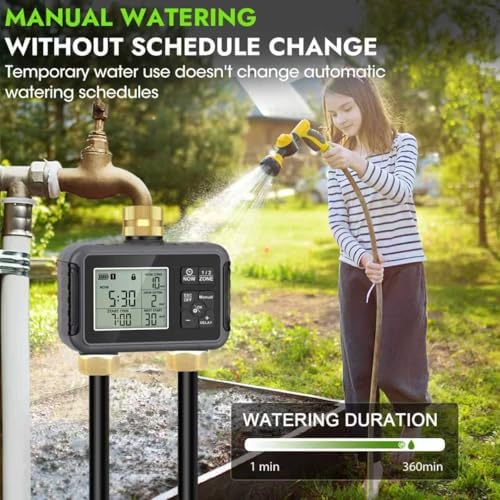 120FT Drip Irrigation System with Smart Water Timer - Image 5