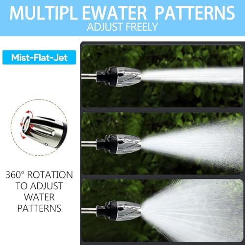 Turn Any Hose into a High Pressure Water Cleaning Jet, 2026 New Heavy Duty Garden Hose Nozzle, For Car Washing, Patios and Furniture That Fits Most Standard Garden Hoses - Image 2