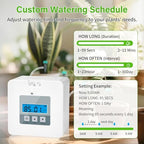 Automatic Plant Watering System for Small Indoor Plants, Programmable Drip Irrigation Kit for Up to 10 Pots, Self Watering System for Home & Balcony (Indoor Use Only) - Image 3