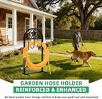 2 Pack Garden Hose Holder,100ft Capacity Hose Reel,Star Style - Image 7