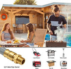 onlyfire Natural Gas Hose with Quick Connect/Disconnect Fittings - Image 4