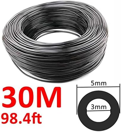 Micro Irrigation Hose, PVC Micro Drip Irrigation Garden Watering Hose 1/8 inch 3/5mm 10m-100m for Plants Flower(30M) - Image 2