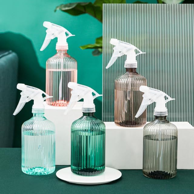 500ml Spray Bottle Watering Can Gardening Plant Flower Irrigation Mist Sprayer Household Disinfection Cleaning(Pink) - Image 2