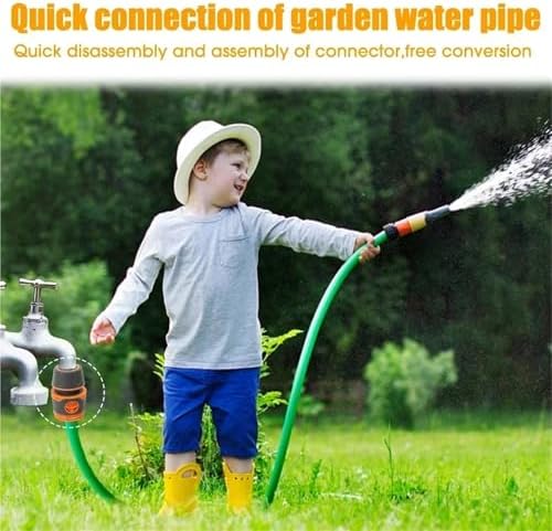 Expandable Garden Hose Repair Kit Garden Water Hose Quick Connectors Faucet Extender Converter for Watering and Irrigation(30PCS) - Image 4