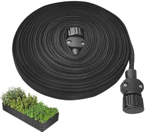 Soaking Hose 50Ft Flat Irrigation Tubing by Unknown