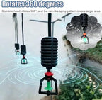 Drip Irrigation Kit for Garden and Raised Beds, Outdoor Water Mister Spray System for Plant Watering, Cooling, Dust Suppression, Easy Installation, Efficient Watering Solution - Image 3