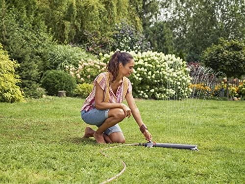 GARDENA (18712-80) Aquazoom 2700 Sq. Ft. Fully Adjustable Oscillating Sprinkler, for Flexible, Leak Proof and Precise Watering, Compatible with Any Hose Brand, No Quick Connect - Image 6