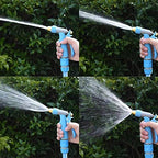 Garden Hose Nozzle Spray Guns Rotating Adjustable Garden Spray Watering Guns Slip Resistant Labor-Saving for Plants Watering Cleaning Showering Pets Watering Gun (Color : 30m Suit) - Image 7