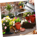 Handcrafted Metal Watering Can for Indoor Plants 1.5L Capacity Ergonomic Handle Sturdy Iron Construction for House Plants and Gardening - Image 6
