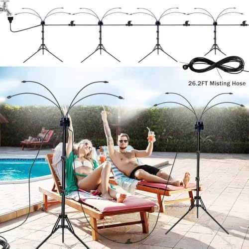 Standing Misters for Outside Patio - 5.3FT Stand Misting System - Image 5
