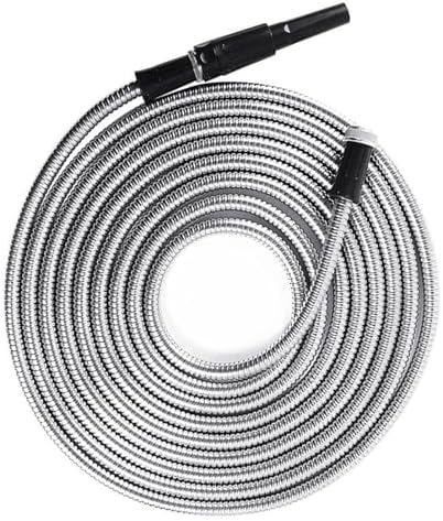 304 Stainless Steel Garden Hose 75FT Upgraded Metal Expandable Hoses by YSMN