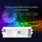 BTF-LIGHTING 5in1 Bluetooth Mesh LM053 LED Controller, DC12V/24V - Image 2