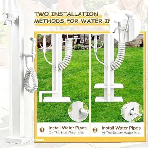 Stainless Steel Water Dispenser Column Water Tap Antifreeze Hose Faucet - Image 4