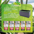 BioGreen Raised Garden Bed City Jungle | 8.98 gal | 13“ x 24“ x 13“ | Including Water Tank | Self-Watering Planter Box | Ideal for Balcony/Terrace - Image 6