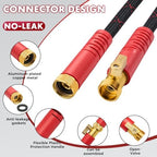 PANYEE 50FT Garden Hose, Flexible Water Hose,Leak Proof hose with 10 Functions Sprayer, Durable, Anti-Kink - Image 2
